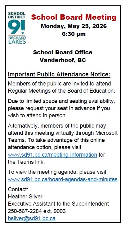 BM Announcement May 25 2026